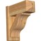 Ekena Millwork Funston Rough Sawn Craftsman Outlooker, Western Red Cedar, 8"W x 20"D x 20"H OUT08X20X20FST04RWR - alternate 1
